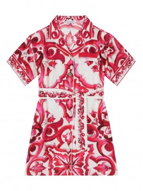 Emilio Pucci KIds Chemisier with graphic print Home