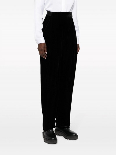Black Cotton trousers Emporio Armani - GenesinlifeShops SM - Not From Here  Mens Basketball Pants