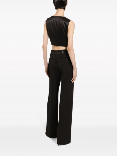 Dolce & Gabbana Black high-waisted pants