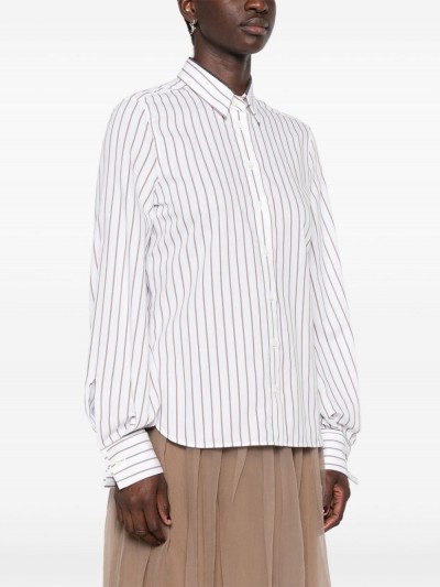 Brunello Cucinelli Camicia a righe