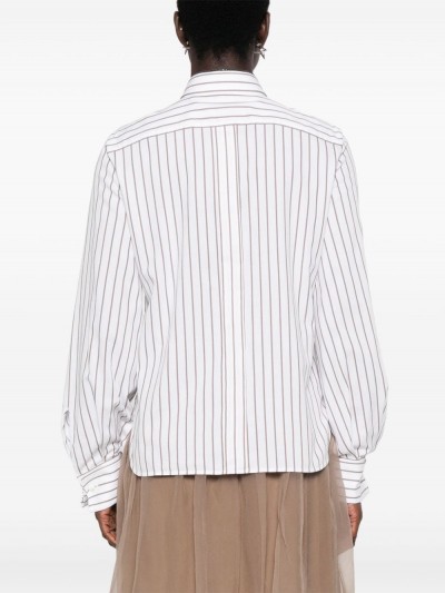 Brunello Cucinelli Camicia a righe